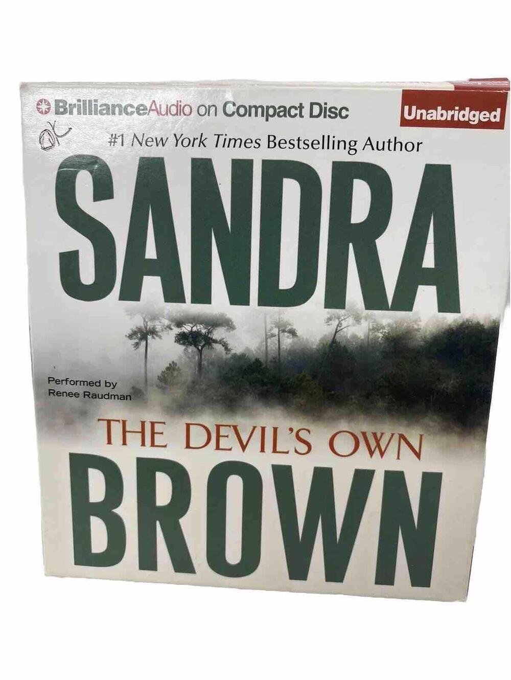 The Devils Own Astray & Devil Sandra Brown 3 CD'S 3Hours 41 mins Abridged Audio